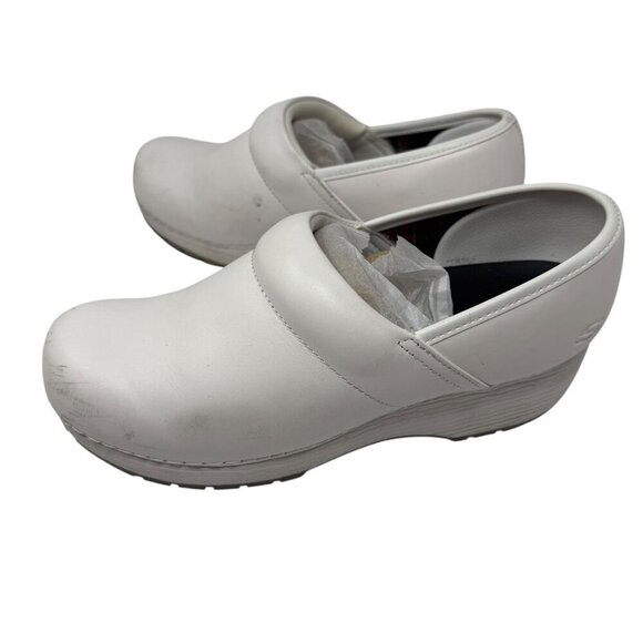Skechers Candaba White Work Clogs Size 10 Slip Resistant Comfort Shoes Womens - Picture 2 of 7